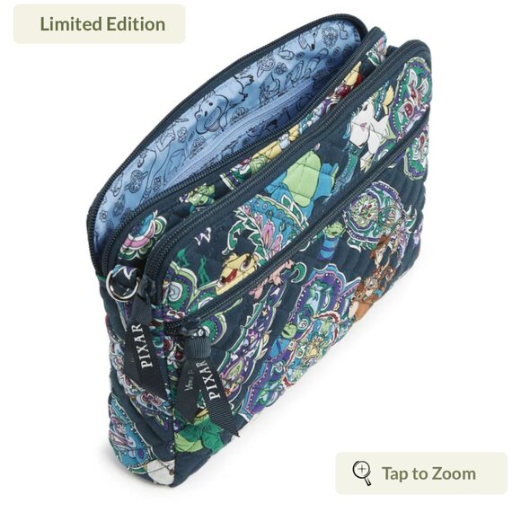 Vera Bradley Disney Triple Compartment Crossbody Bag Pixar Toy Story NWT - Picture 3 of 14